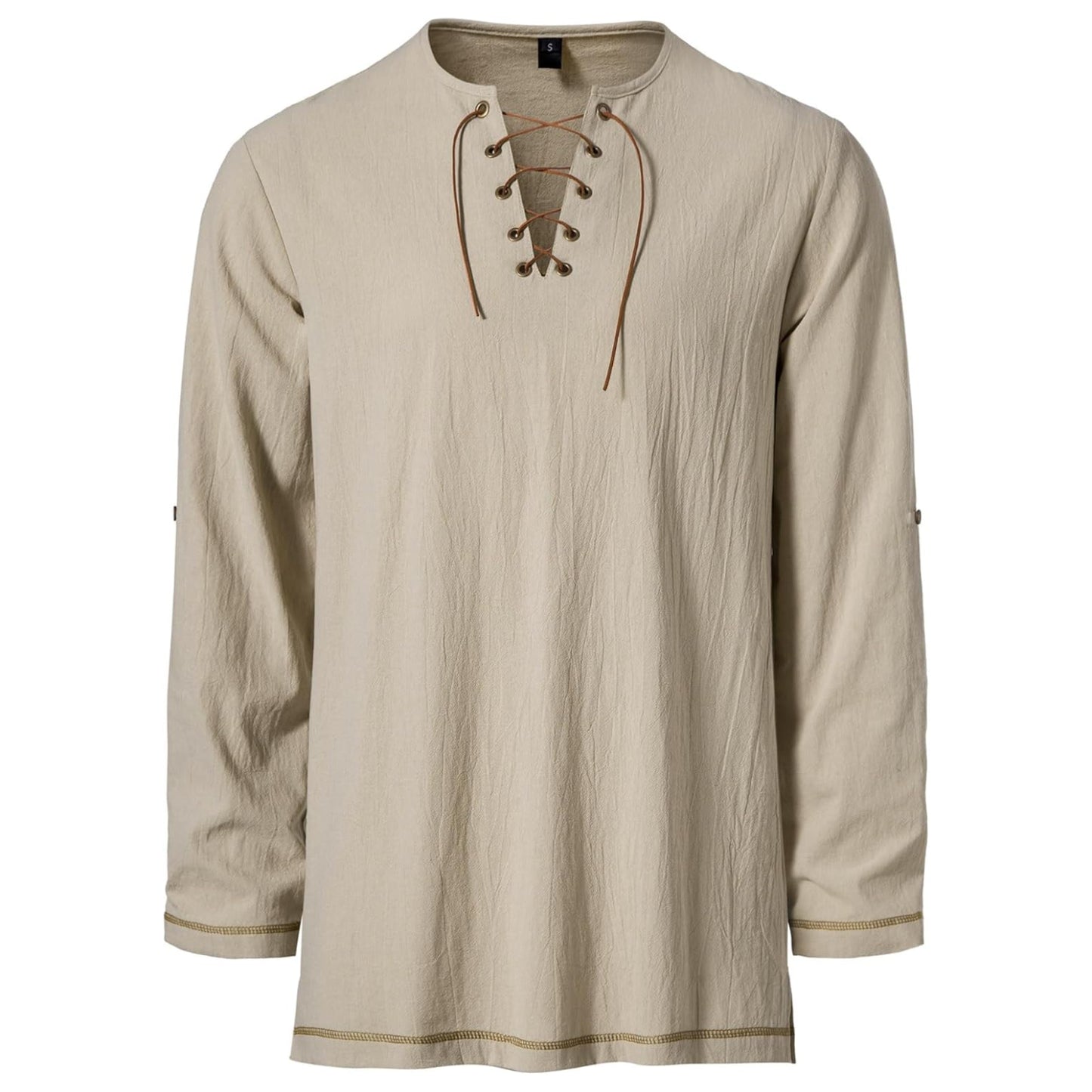 Renaissance Lace-up Design Tunic Top