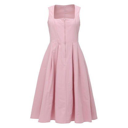 Oktoberfest Pink Vintage Dirndl Dress