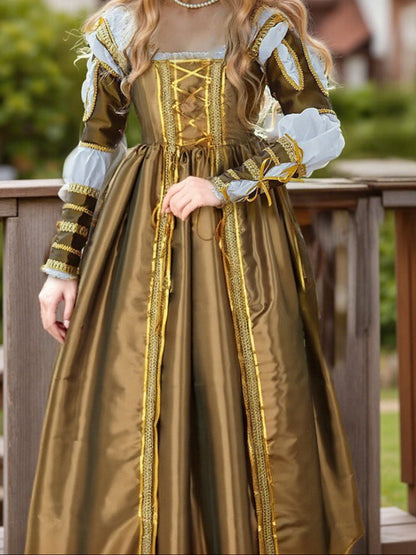 Women's Medieval Renaissance Royal Costume Dress
