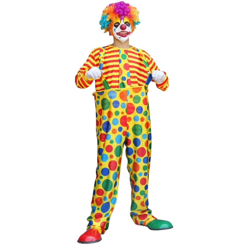 Circus Clown Halloween Outfits Costume
