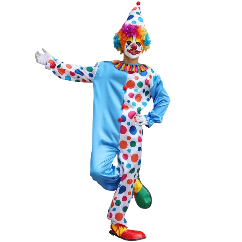 Circus Clown Halloween Outfits Costume