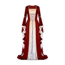 Vestido de corte medieval de terciopelo