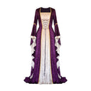 Vestido de corte medieval de terciopelo