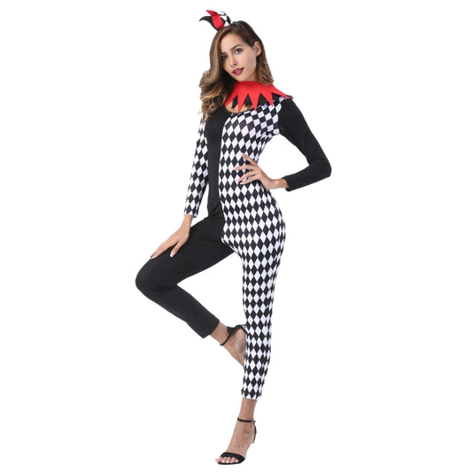 Clown Halloween Costume Full Body Suit