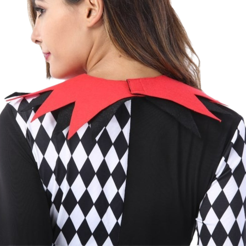 Clown Halloween Costume Full Body Suit