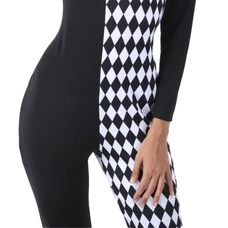 Clown Halloween Costume Full Body Suit