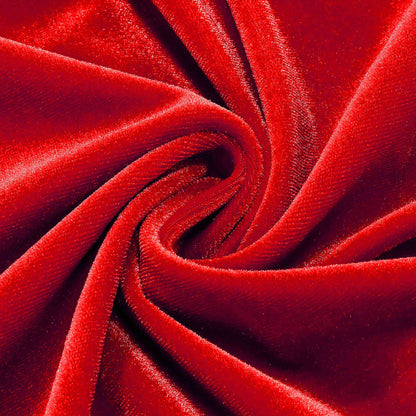 Vintage Xmas Belted A-Line Velvet Dress