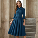 Vintage-Bow-Grace-Midikleid