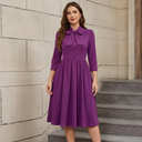 Vintage-Bow-Grace-Midikleid