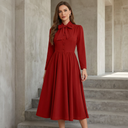 Vintage-Bow-Grace-Midikleid