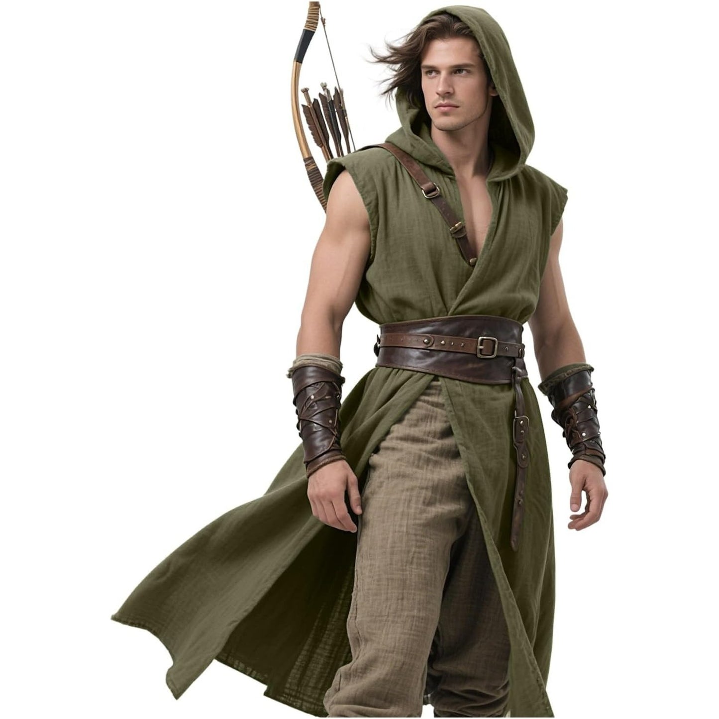 Medieval Hooded Tunic