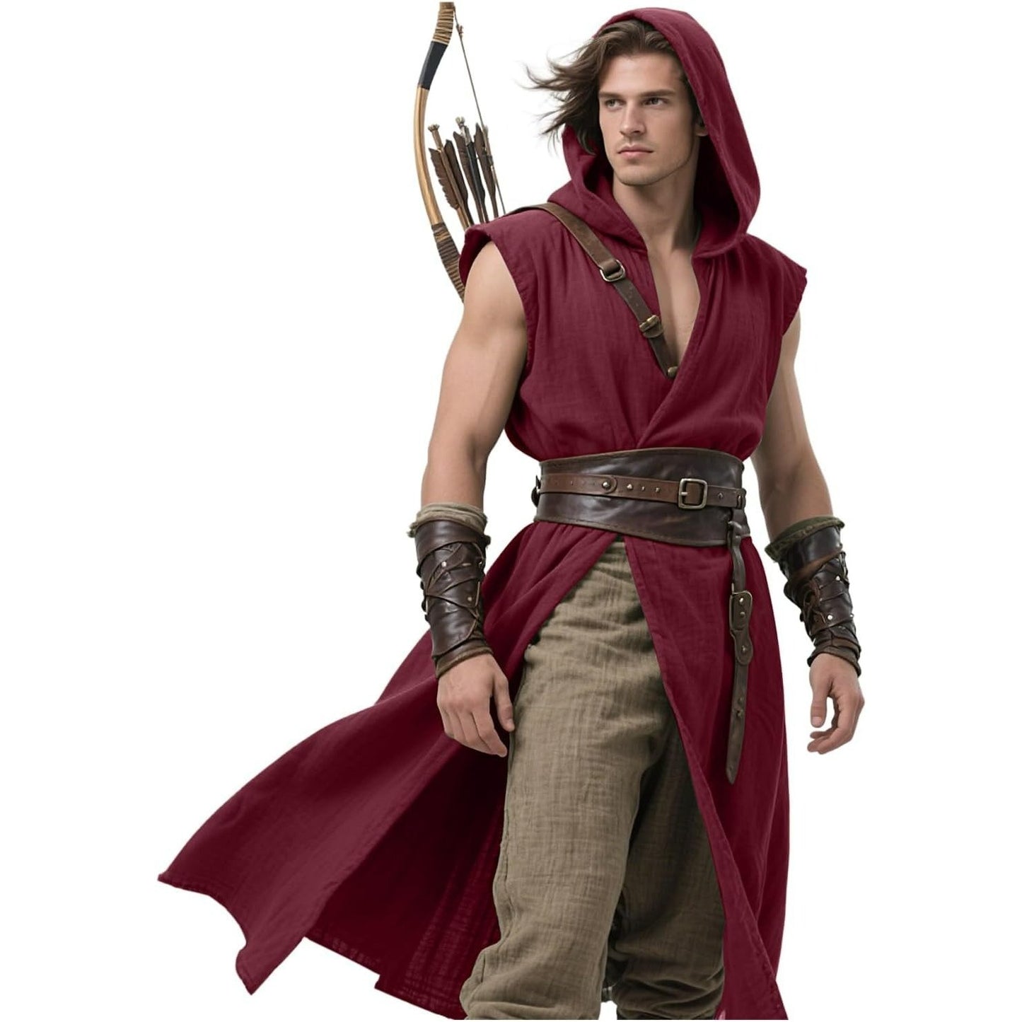 Medieval Hooded Tunic