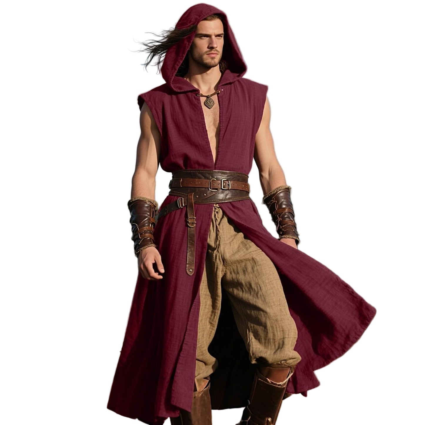 Medieval Hooded Tunic
