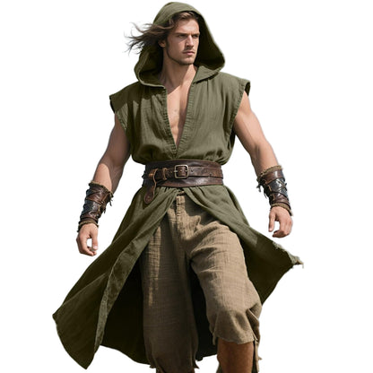 Medieval Hooded Tunic
