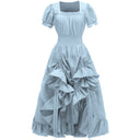 Ruffled Retro Style Women's Medieval Renaissance Dress - Retrorobe