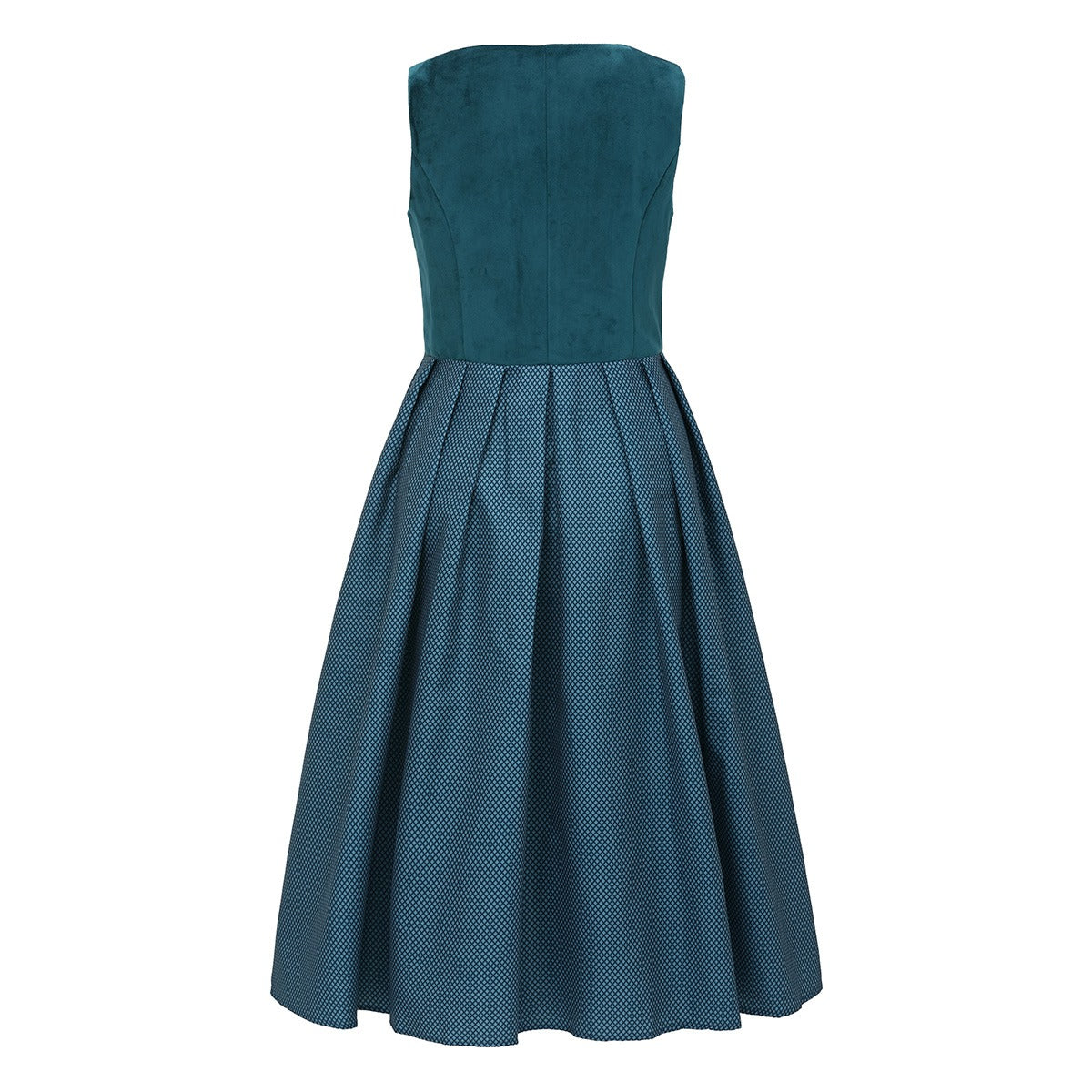Oktoberfest Women's Deep Green Dirndl Dress with Apron