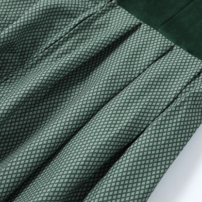 Oktoberfest Women's Deep Green Dirndl Dress with Apron
