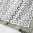 Oktoberfest Green Elegant Dirndl Dress with Floral Lace Apron - Retrorobe