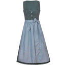 Oktoberfest Women's Grey Dirndl Dress with Apron - Retrorobe