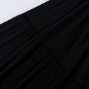Robe longue Renaissance à volants et poches à épaules dénudées