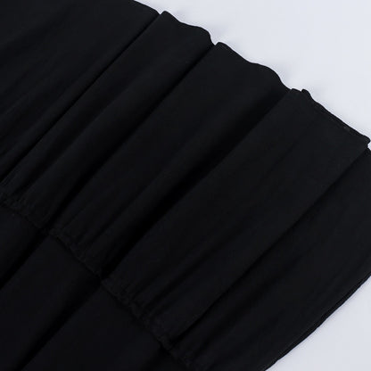 Renaissance Tiered Maxi Dress Off-Shoulder Pocket Dress