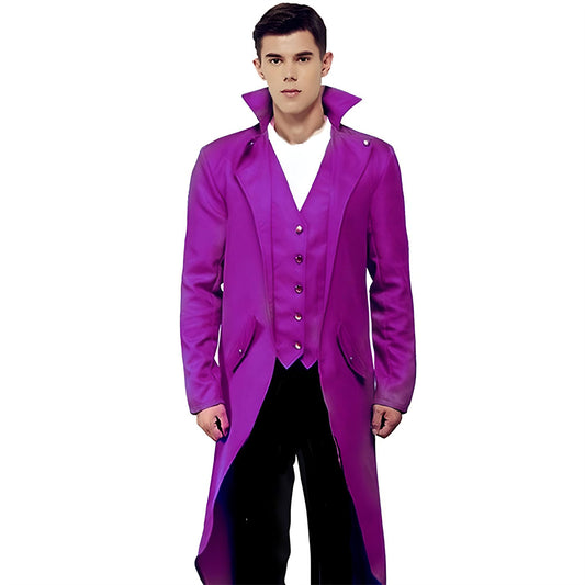 Medieval Vampire Style Tailcoat Plus Size