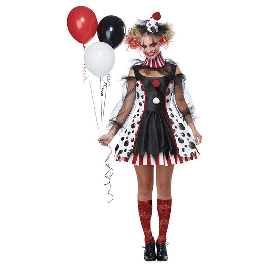Burlesque Clown Halloween Dress