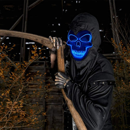 Skull Skeleton LED Mask