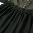 Oktoberfest Grey Traditional Dirndl Dress with Apron - Retrorobe