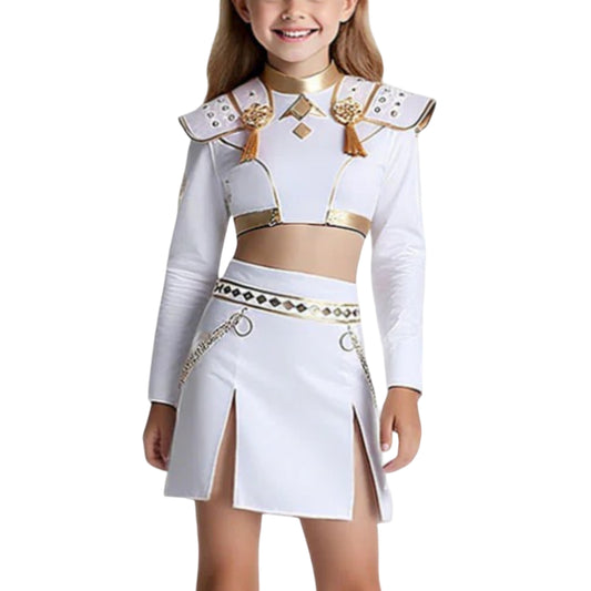 Korean Pop Idol Inspired Pop Star Costume for Girls