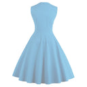 Contrast Polka Grace Midi Dress