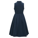 Oktoberfest Blue Vintage Dirndl Dress with Apron - Retrorobe