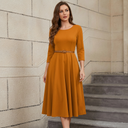 Amber Grace Charm Midi Dress