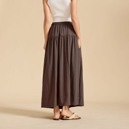 Maxirock mit hoher Taille im Renaissance-Stil
