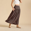 Renaissance Style High Waist Maxi Skirt - Retrorobe