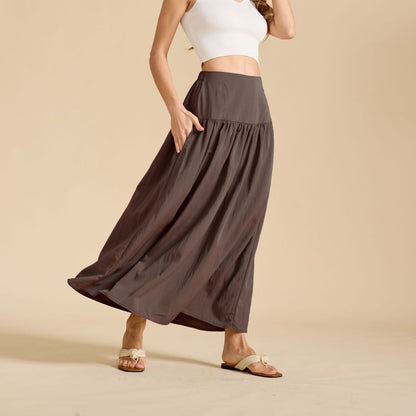 Maxirock mit hoher Taille im Renaissance-Stil