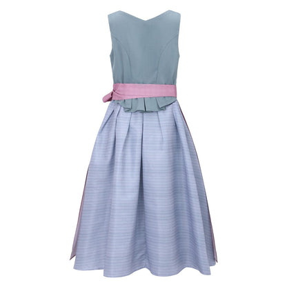 Oktoberfest Button-Up Dirndl with Long Apron