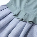Oktoberfest Button-Up Dirndl with Long Apron - Retrorobe