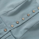 Oktoberfest Button-Up Dirndl with Long Apron - Retrorobe
