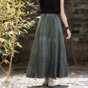 Retro Style Tie-Dye Skirt for Masquerade & Casual - Retrorobe