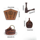 Medieval Pirate Costume with Vest, ACCs - Retrorobe