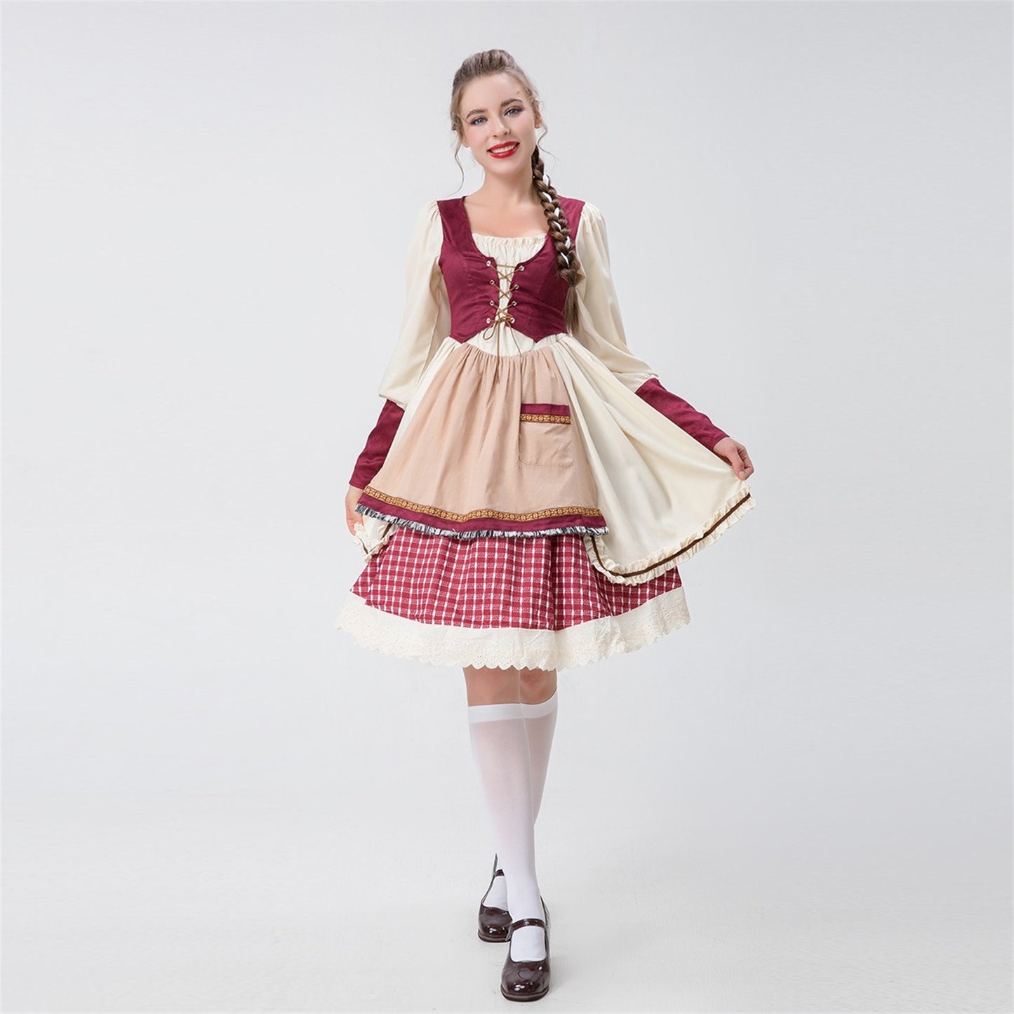 Little Red Riding Hood Dress with Cape