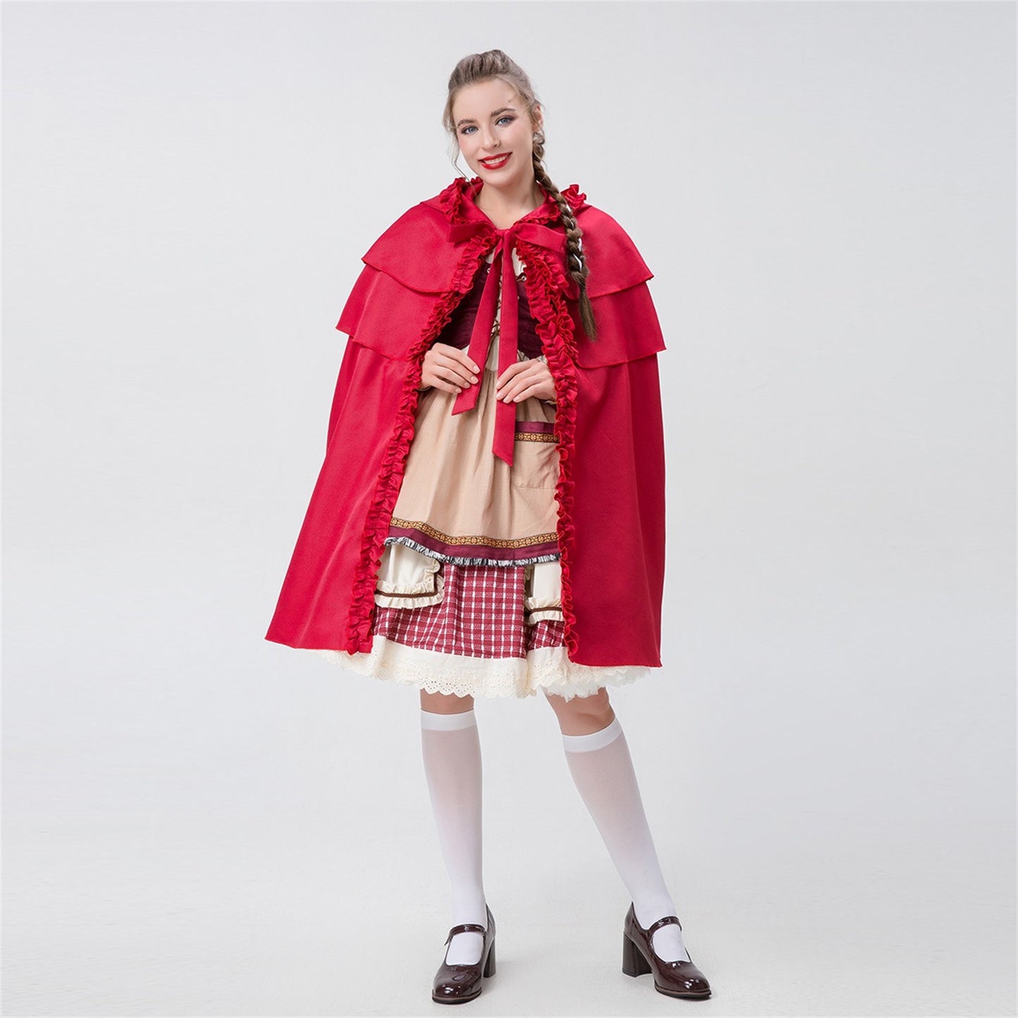 Little Red Riding Hood Dress with Cape