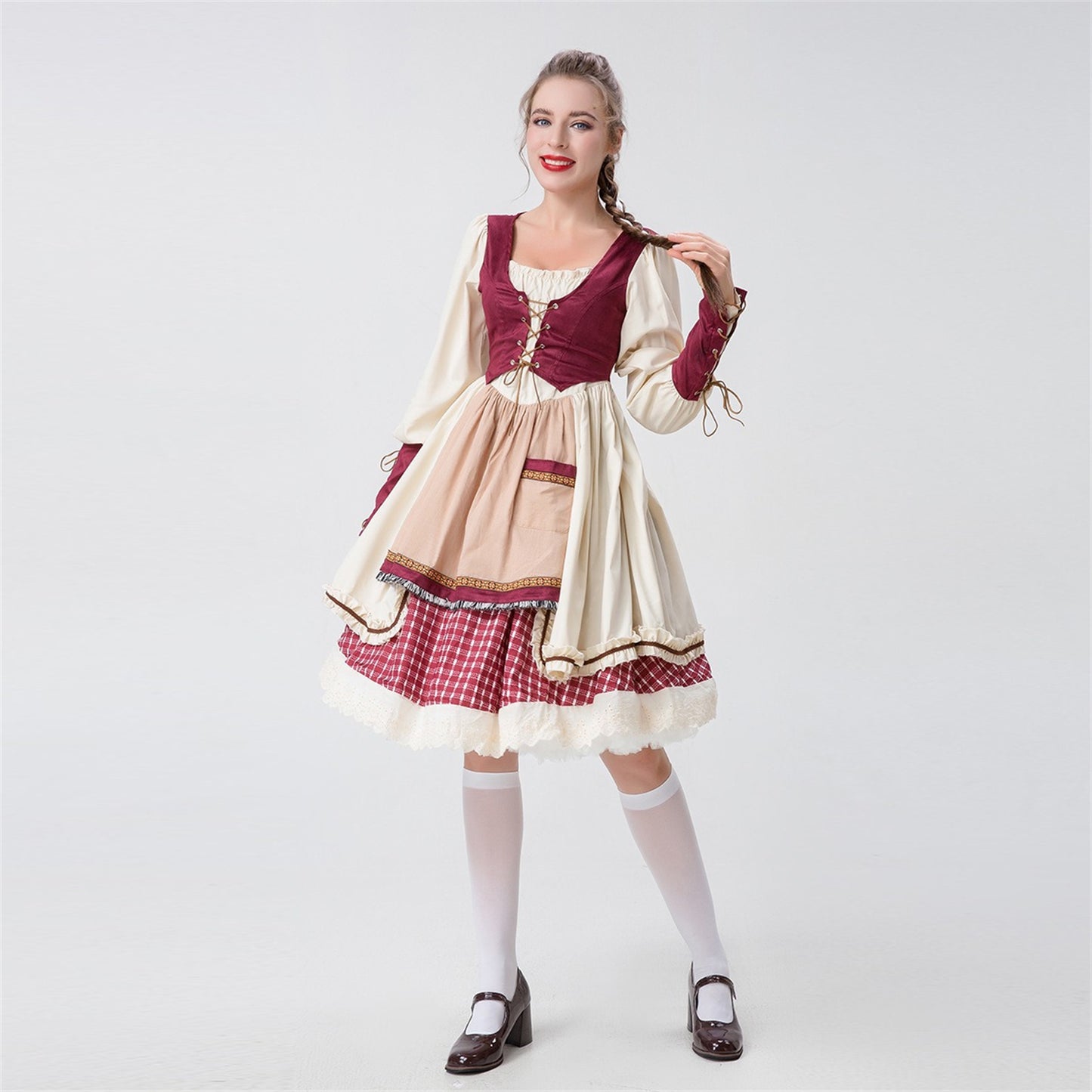 Little Red Riding Hood Dress with Cape