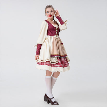 Little Red Riding Hood Dress with Cape