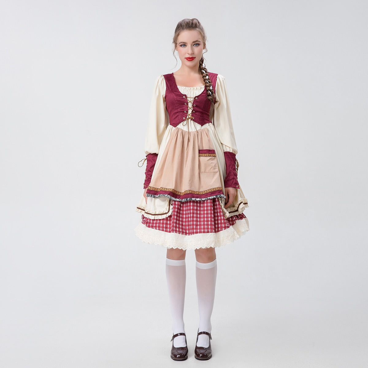 Little Red Riding Hood Dress with Cape