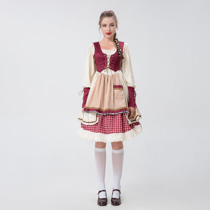 Little Red Riding Hood Dress with Cape
