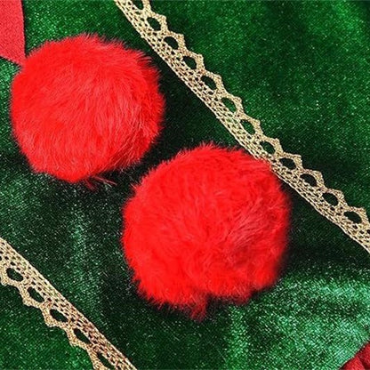 Girl's Santa's Little Helper Elf Costume