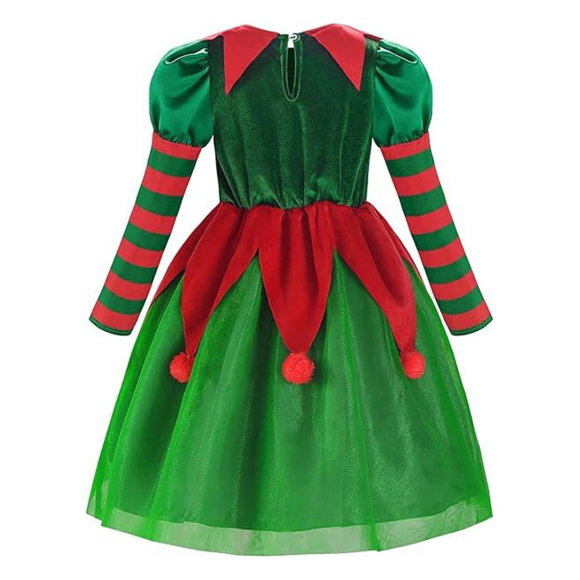 Girl's Santa's Little Helper Elf Costume