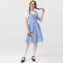 Oktoberfest Blue Gingham Dress - Retrorobe